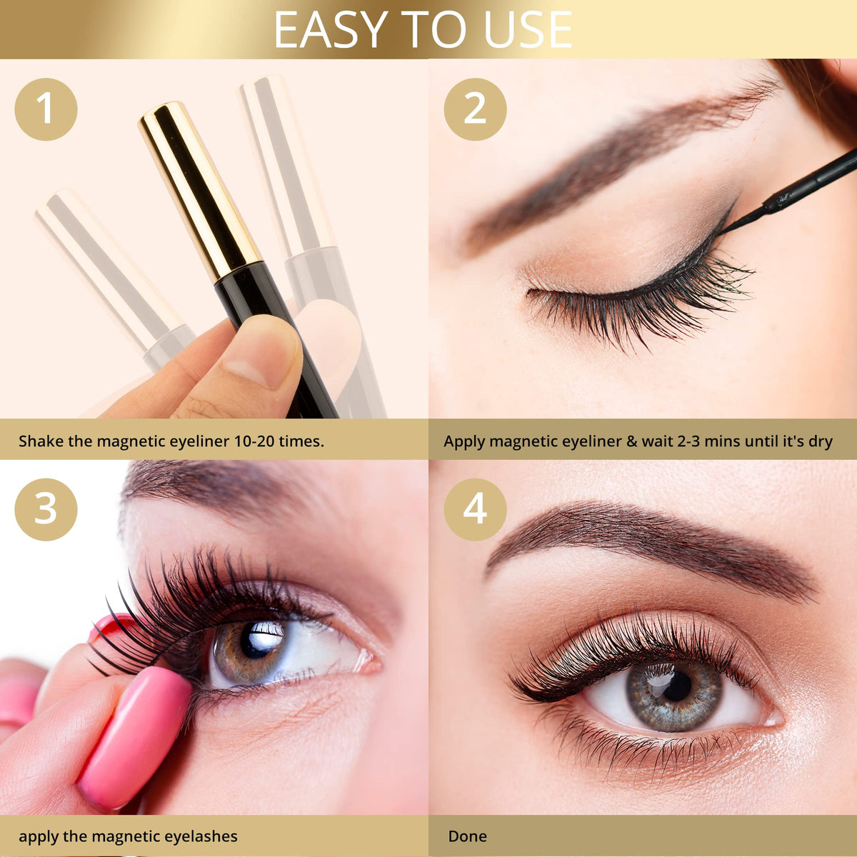Magnetic Eyelashes Set