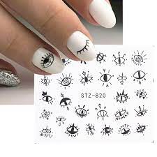Eyes  Geometric Nail Decal