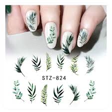 Leaves Nail Decal