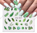 Leaves Nail Decal