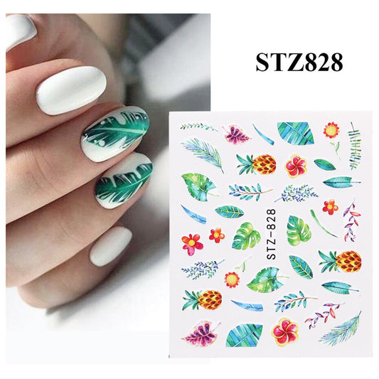 Leaves Nail Decal