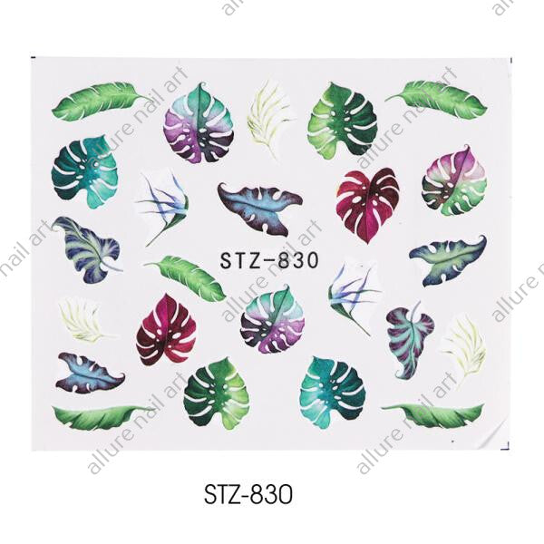 Leaves Nail Decal
