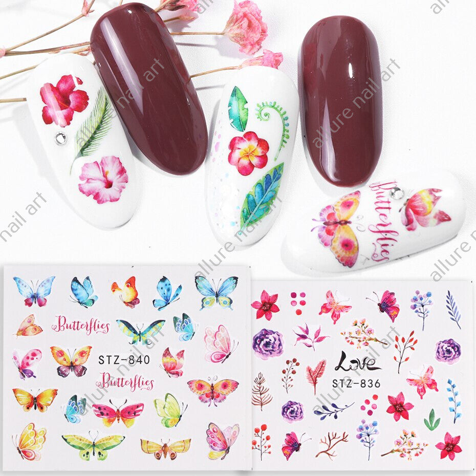 Butterfly Nail Decal
