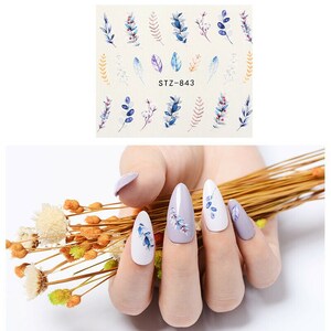 Leaves Nail Decal