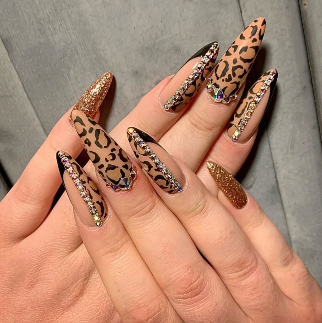 Animal Print Nail Decal