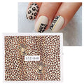Animal Print Nail Decal