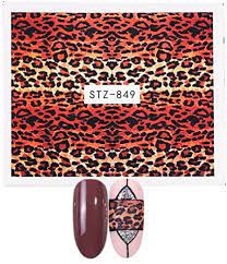 Animal Print Nail Decal