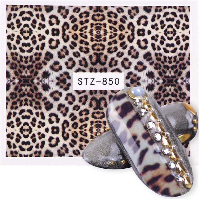 Animal Print Nail Decal