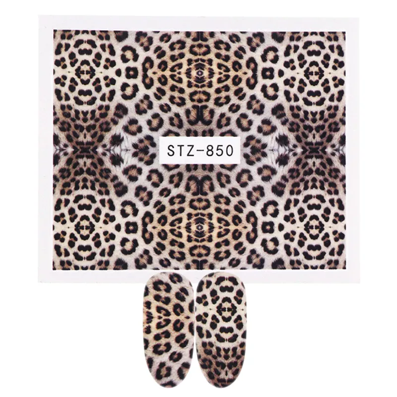 Animal Print Nail Decal
