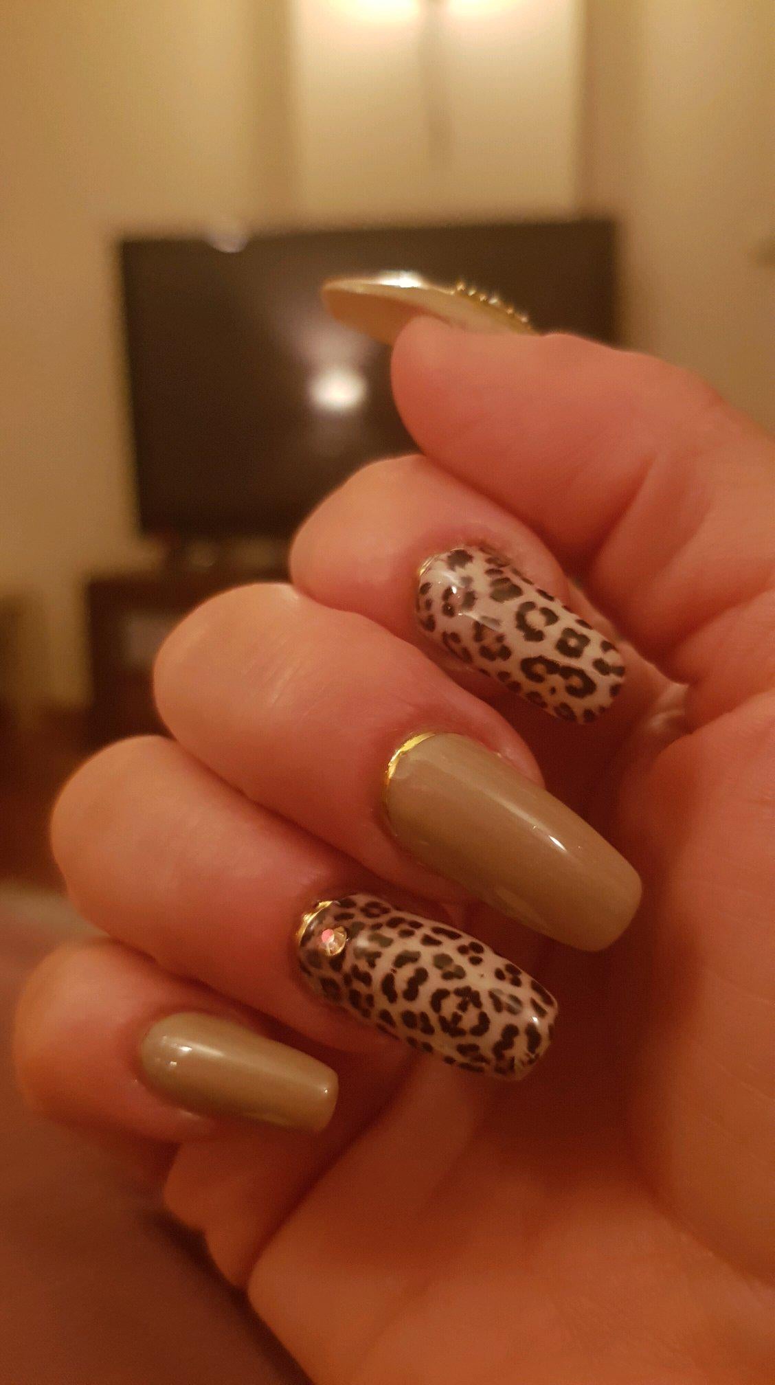 Animal Print Nail Decal