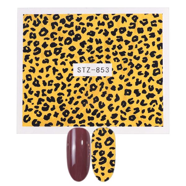 Animal Print Nail Decal