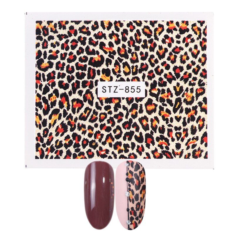 Animal Print Nail Decal
