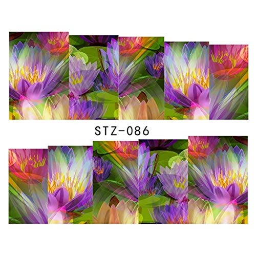 Flower Nail Decal
