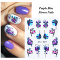 Flower Geometric Nail Decal STZ889