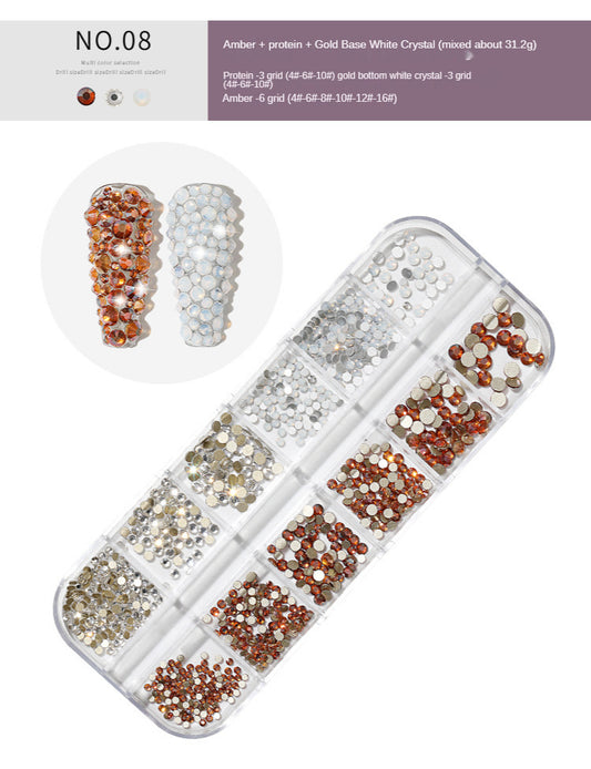 Crystal Nail Art Rhinestones Decoration