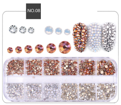 Crystal Nail Art Rhinestones Decoration