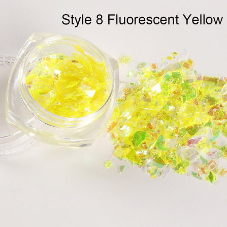 Mylar Nail Art Shards