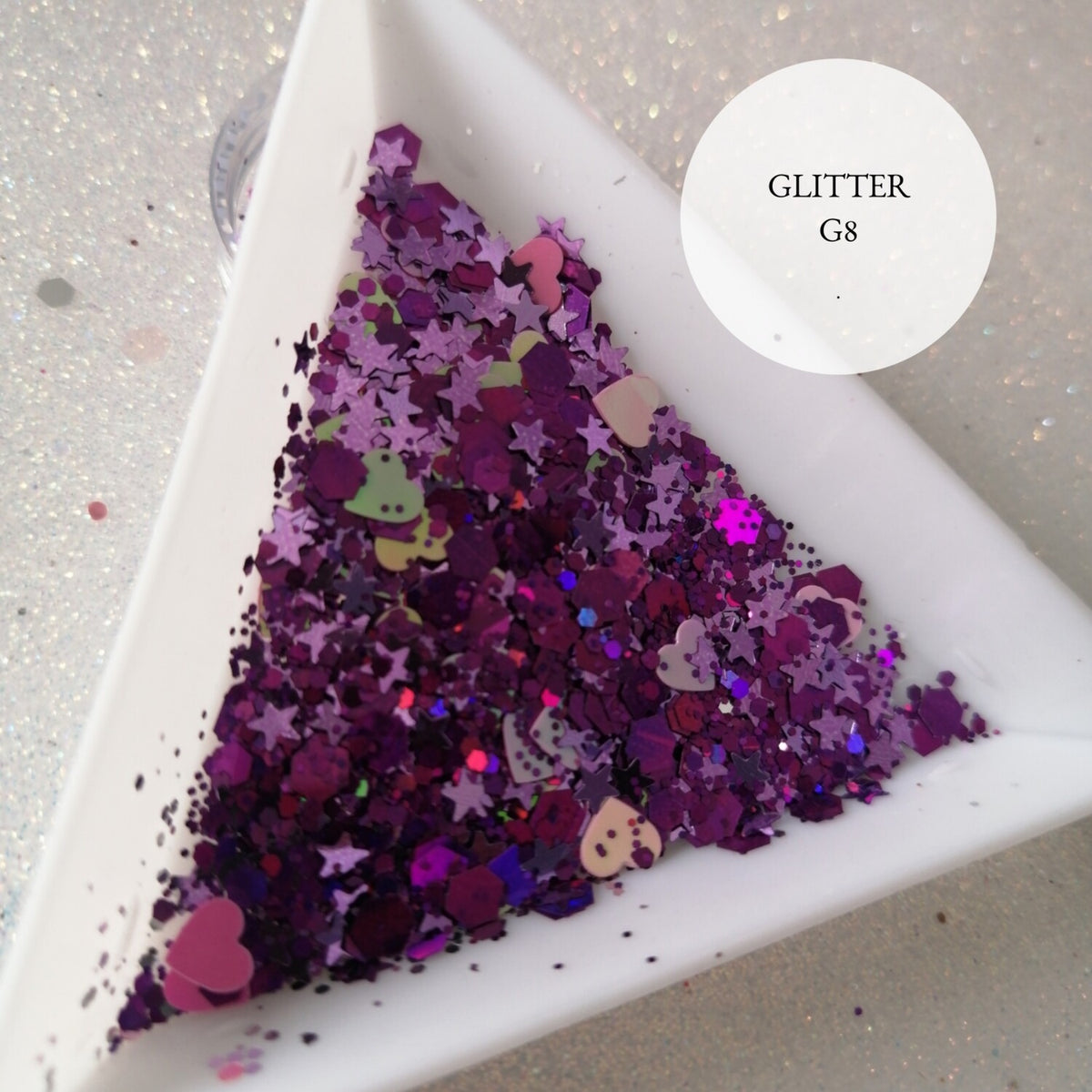 Sequence Glitter Nail Art mix