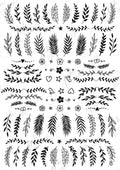 Nail decal PM08