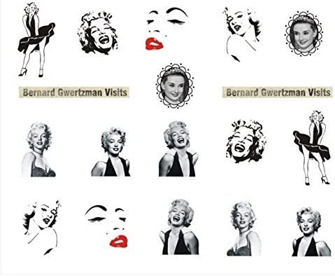 Marilyn Monroe Nail Decal