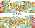 Flower Nail Decal