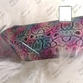 Snake Pattern Print Foil Nail Transfer