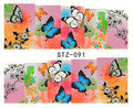 Flower Nail Decal