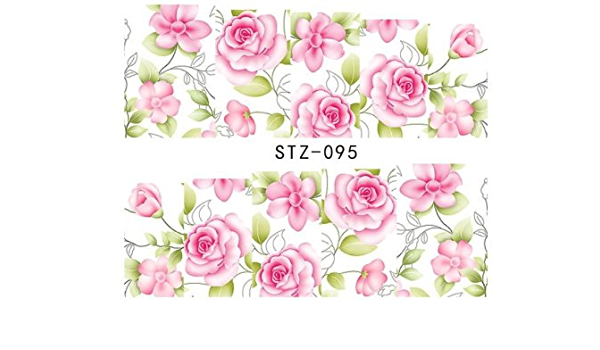 Flower Nail Decal