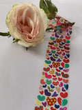 Love Valentine Foil Nail Transfer