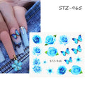 Rose Flower Nail Decal
