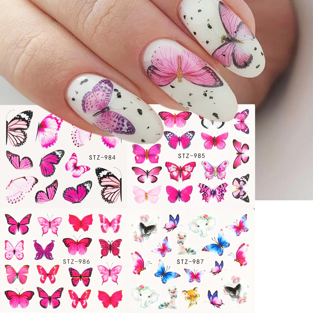 Butterfly Nail Decal