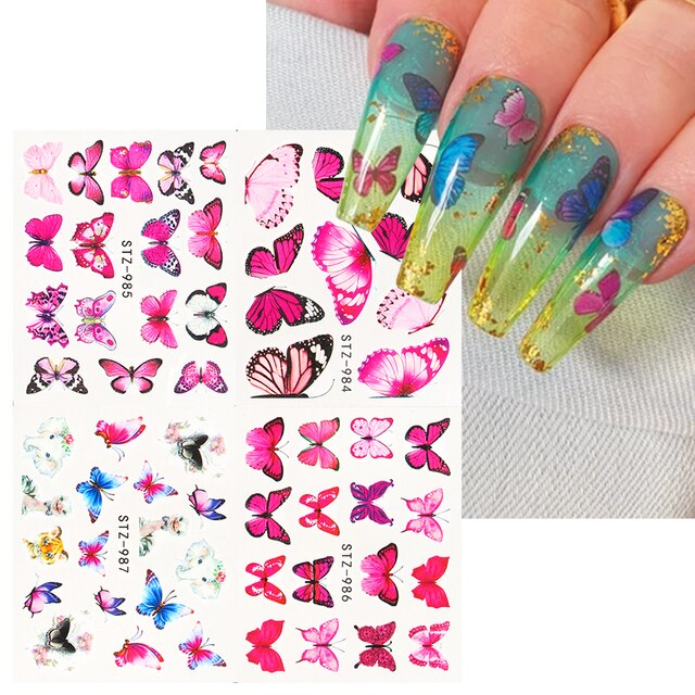 Butterfly Nail Decal