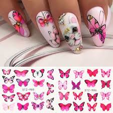 Butterfly Nail Decal