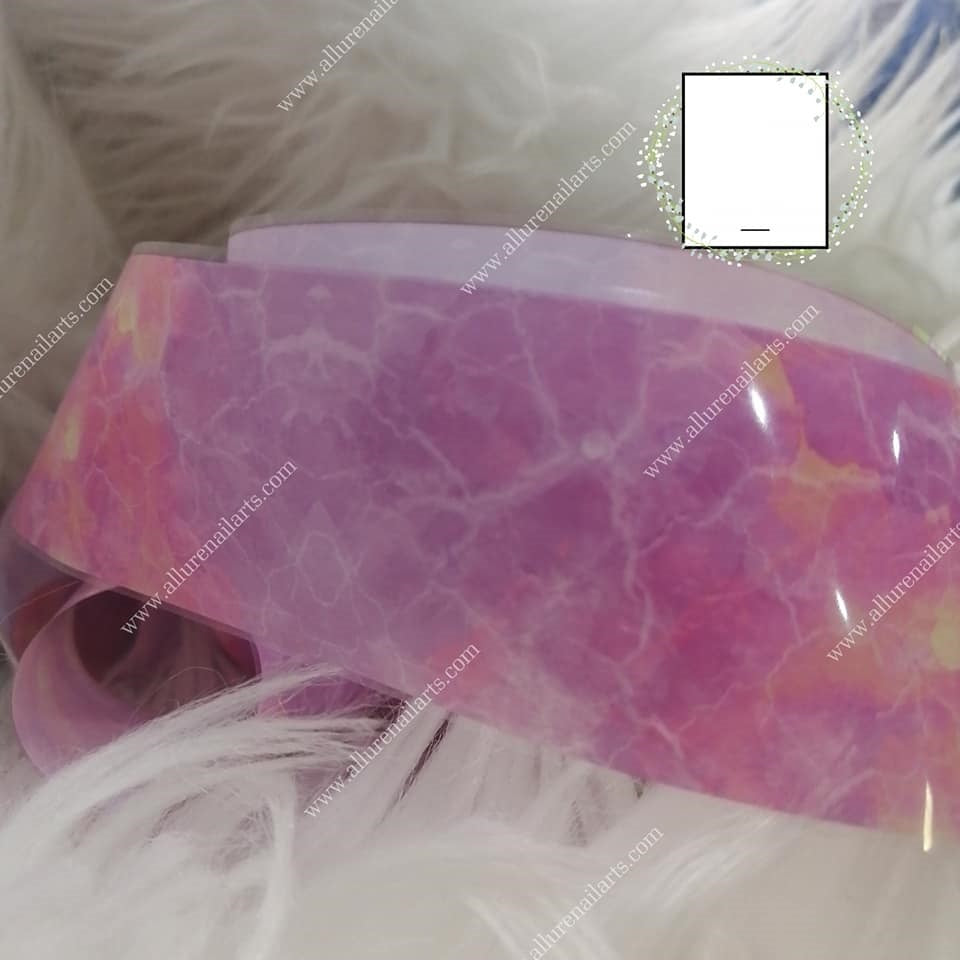 Marble Foil Nail Transfer