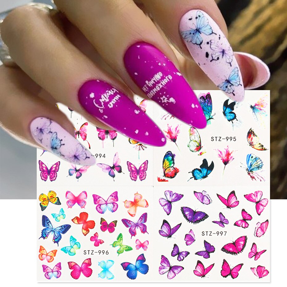 Butterfly Nail Decal