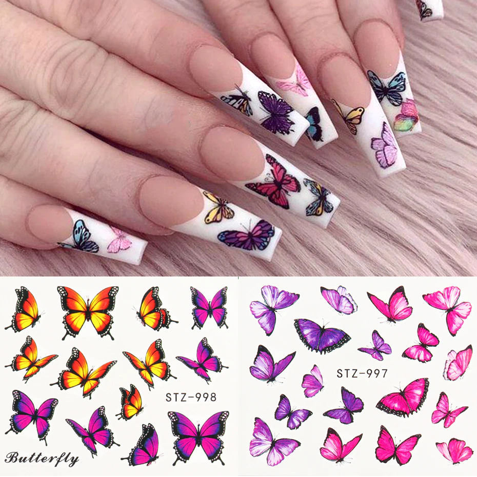 Butterfly Nail Decal