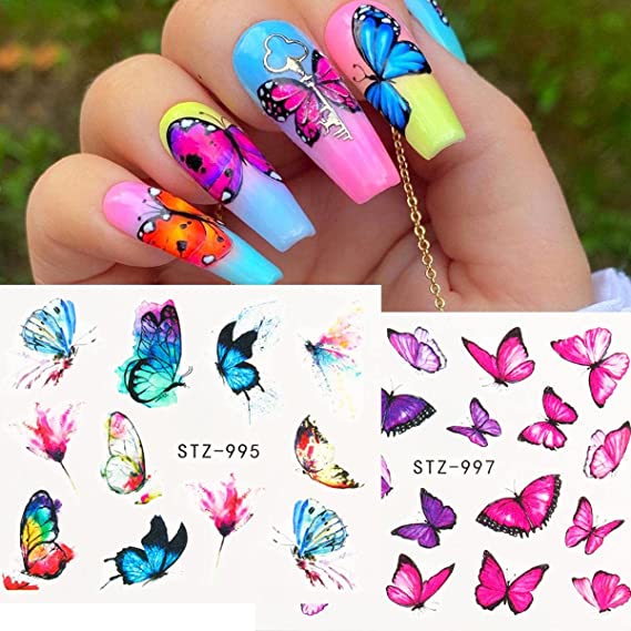 Butterfly Nail Decal