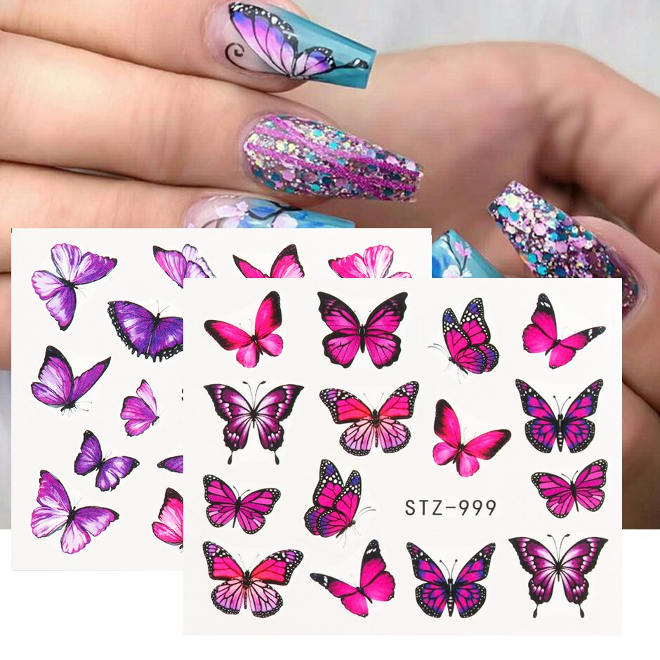 Butterfly Nail Decal