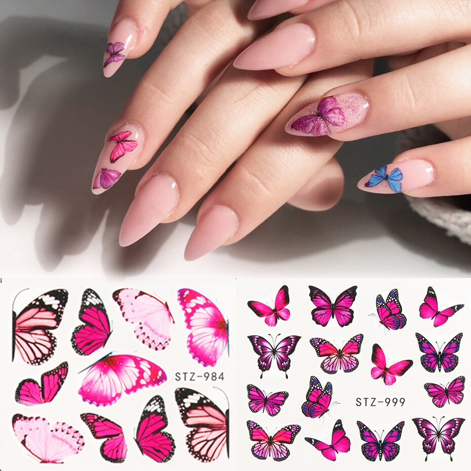 Butterfly Nail Decal