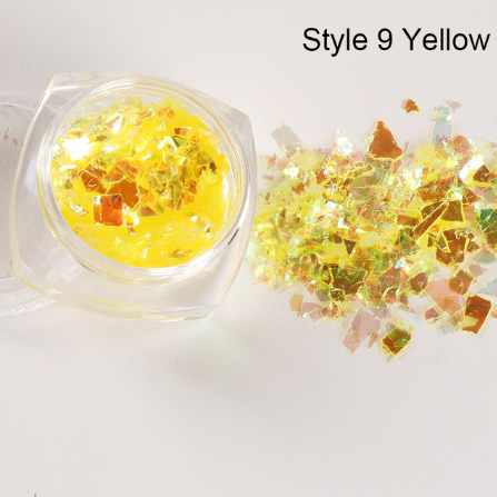 Mylar Nail Art Shards