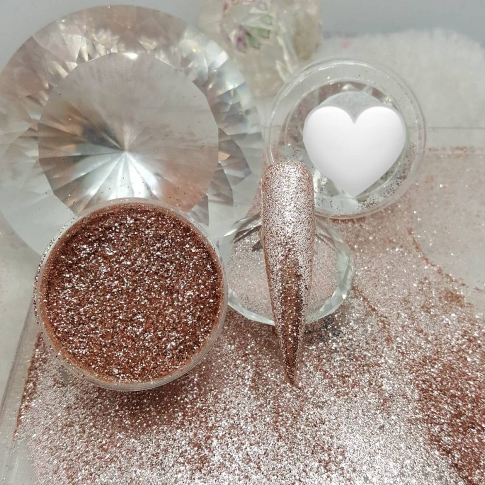 Metallic Almond Glitter