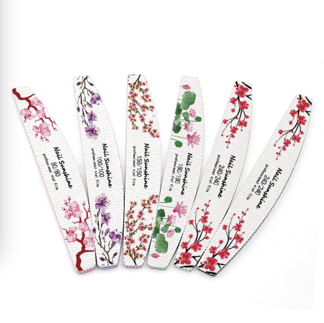 Nail Sunshine Cherry Blossom Halfmoon Thick Nail File