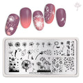 Natural World Born Pretty Nail Stamping Plate - L001