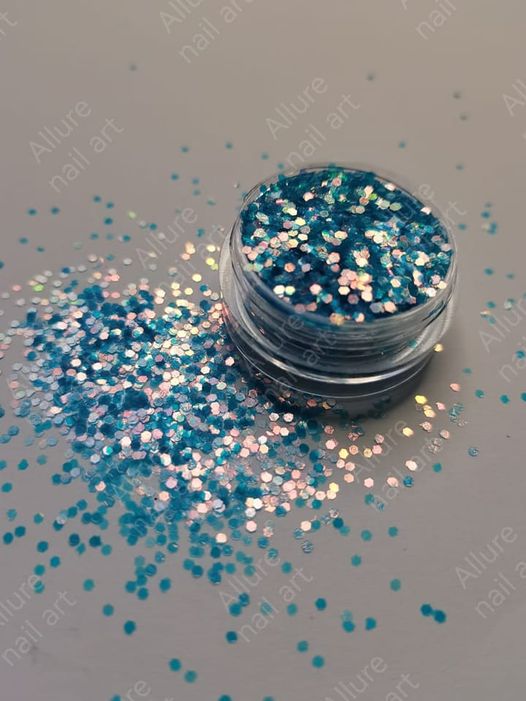 Blue Frost Glitter