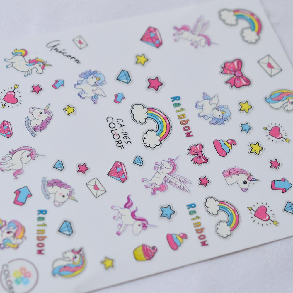 Unicorn Nail Sticker