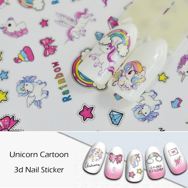 Unicorn Nail Sticker