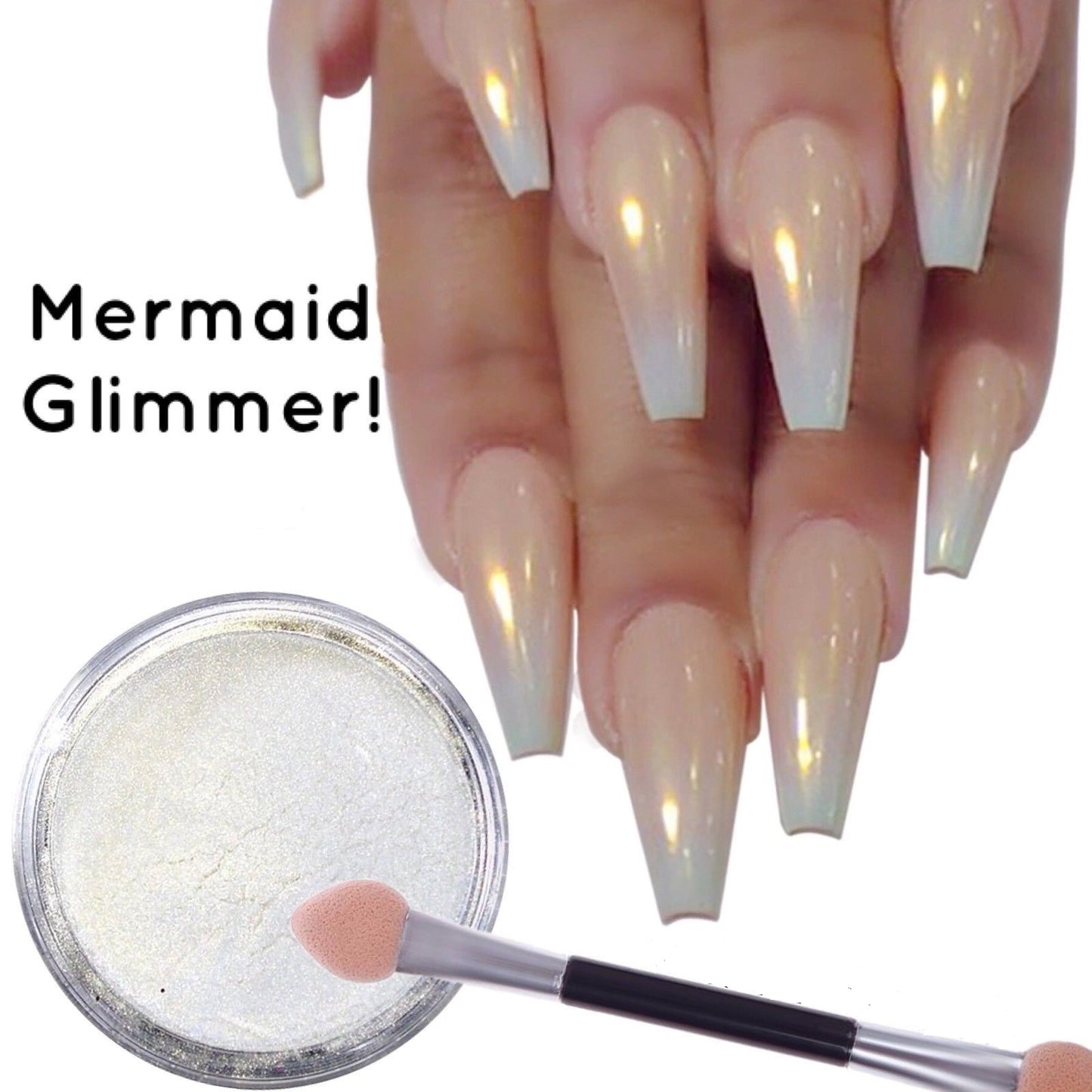 Mermaid Chrome Nail Powder