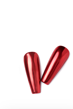 Red Chrome Nail Powder