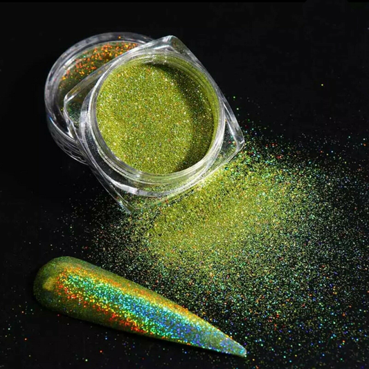 Green Halo Glitter