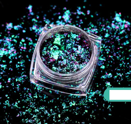 Chameleon Flakes Glitter Chrome